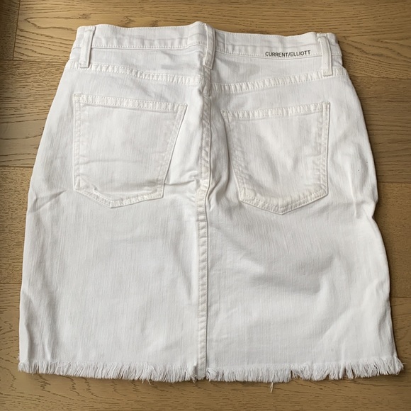 Current/Elliot frayed jean skirt - Picture 2 of 3